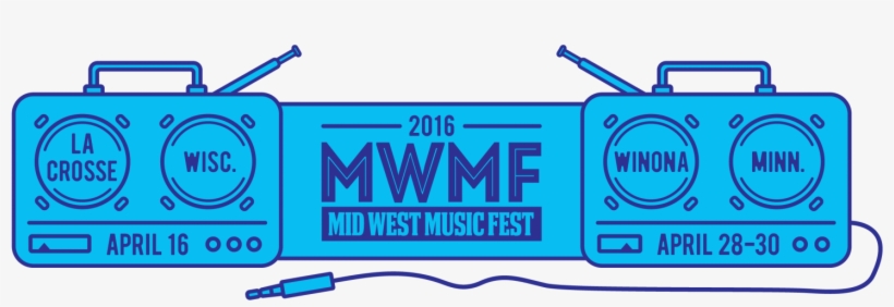 Cropped Mwmf Radio Blue1 - Festival, transparent png #4369661
