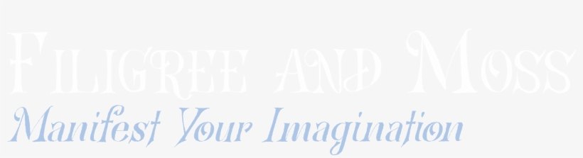 Filigree And Moss Filigree And Moss - Calligraphy, transparent png #4369881