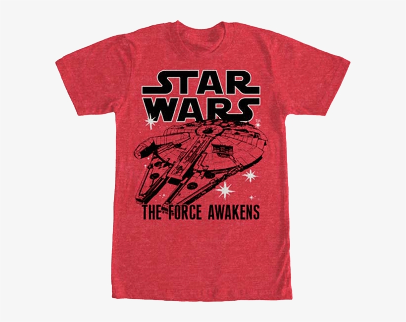 The Force Awakens Millennium Falcon T-shirt - Let's Get Crackin Nutcracker, transparent png #4369992