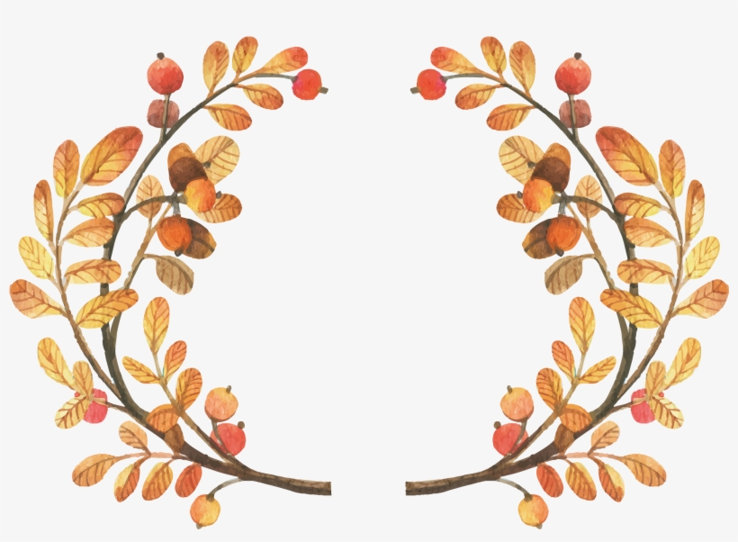 Autumn Leaves Border Png - Happy Fall Yall Sign Printable, transparent png #4370196