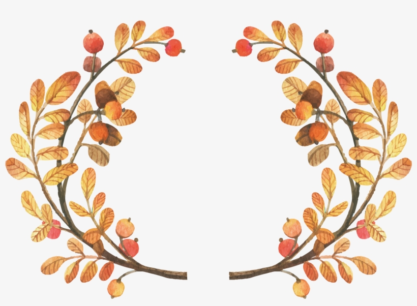 Autumn Leaves Border Png - Happy Fall Yall Sign Printable, transparent png #4370196