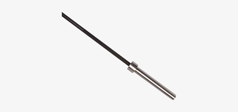 Cap 86" Black Bar W/ Steel Sleeves - Crop Horse, transparent png #4370610