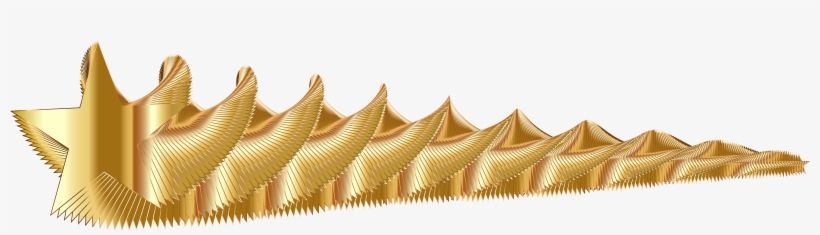 This Free Icons Png Design Of Golden Shooting Star - Golden Shooting Star Png, transparent png #4370623