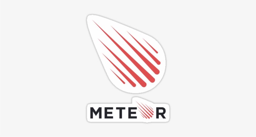 Meteor ×2 Sticker - Meteor Js Logo, transparent png #4371039