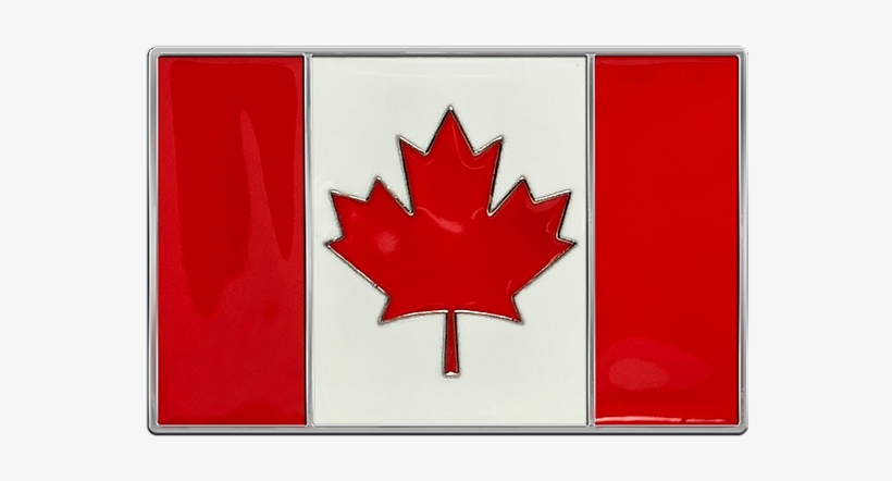 Canada Flag Buckle - Canada Flag, transparent png #4371091
