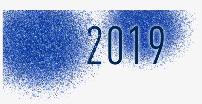 New Year Glitter - New Year, transparent png #4371228
