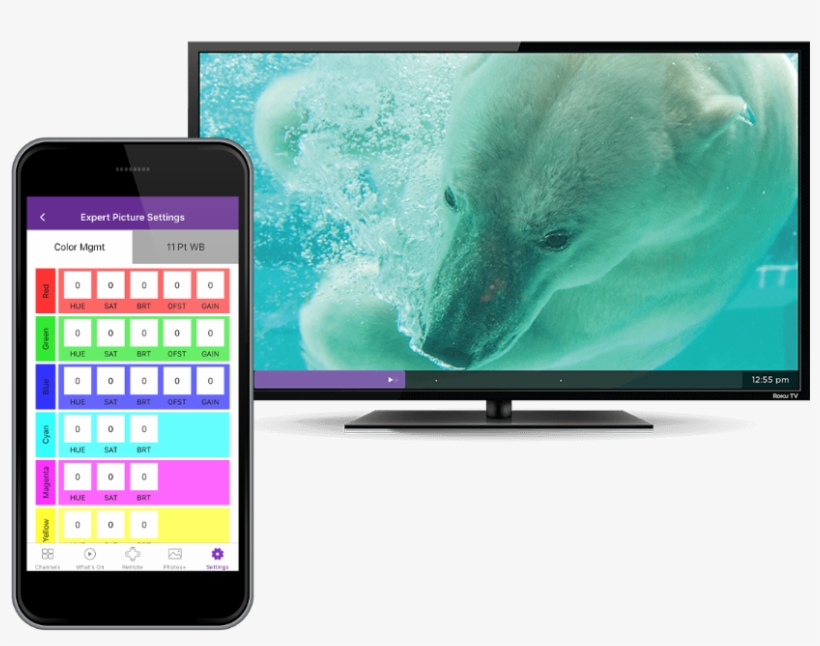 How To Use Expert Picture Settings To Adjust Your Roku - Expert Picture Settings Roku, transparent png #4371229