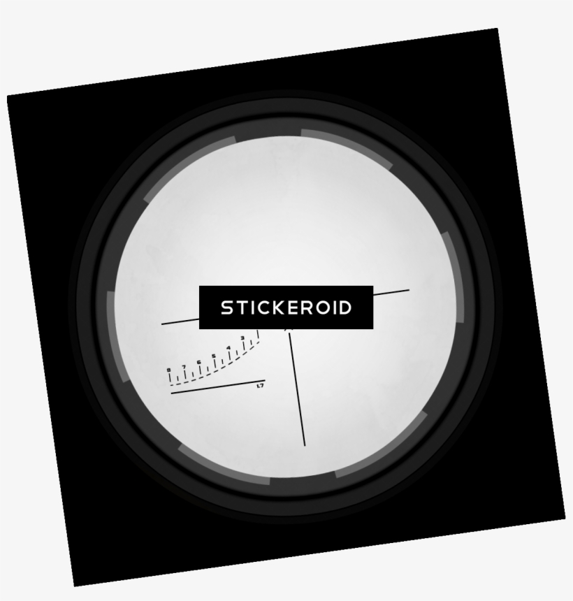 Sniper Scope Scopes - Pso 1 Scope Png, transparent png #4371332