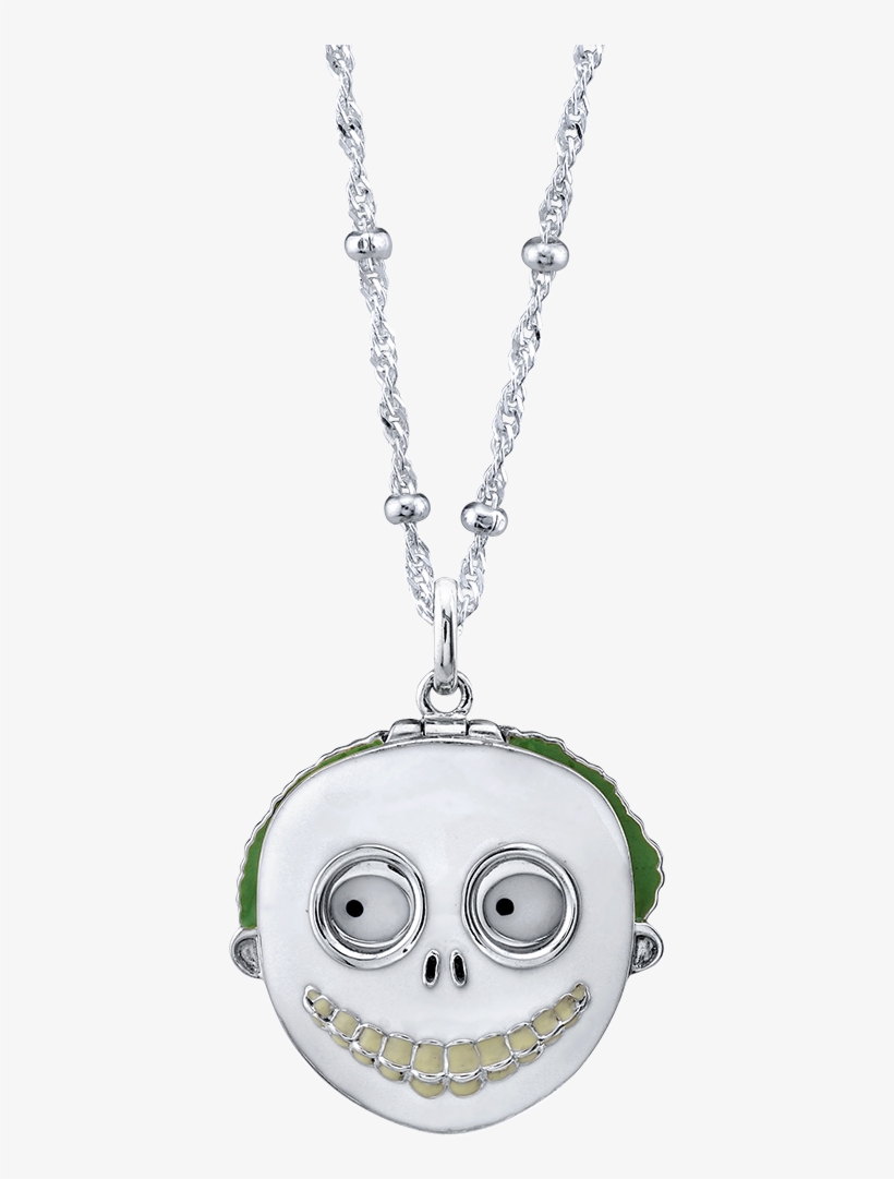 Christmas Necklace Png Nightmare Before Christmas Barrel - Lock Shock And Barrel Necklace, transparent png #4371542