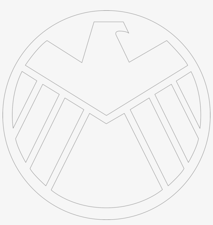 S - H - I - E - L - D Symbol Outline By Mr-droy On - Circle, transparent png #4371697