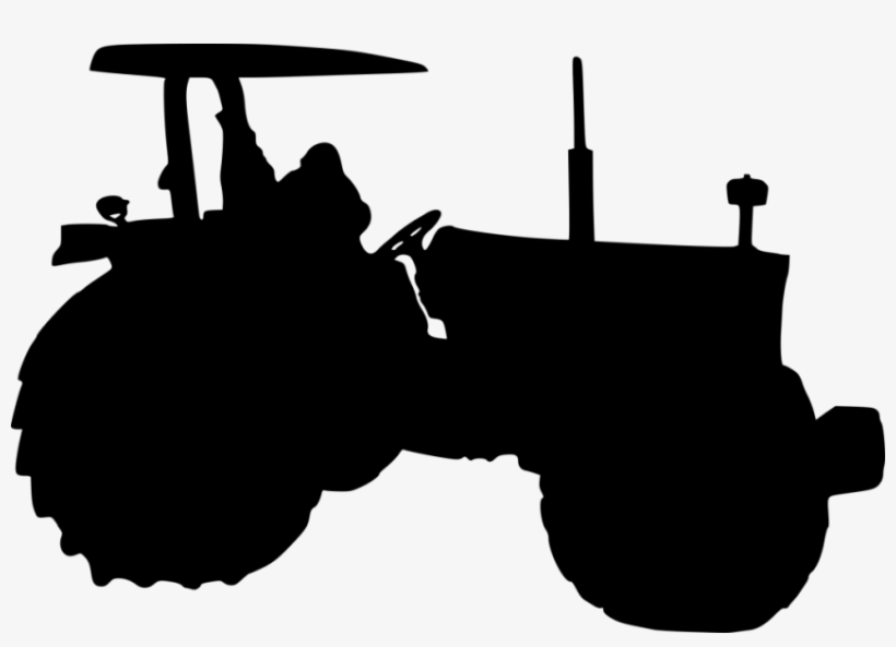 Free Png Tractor Silhouette Png Images Transparent - Tractor Silhouette, transparent png #4372233