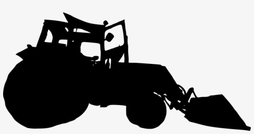 Free Png Tractor Silhouette Png Images Transparent - Tractor Silhouette Png, transparent png #4372377