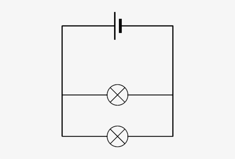 Series - Basic Simple Parallel Circuit, transparent png #4372881