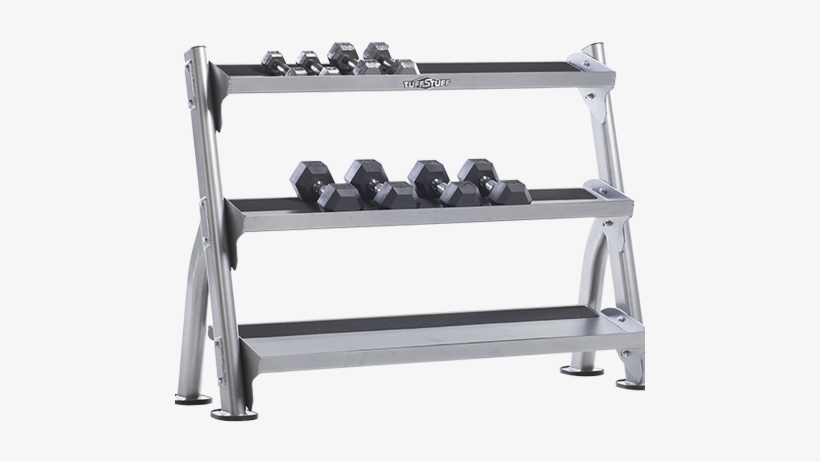 Tuffstuff Cdr-300 2-tier Tray Dumbell / Kettlebell, transparent png #4373174