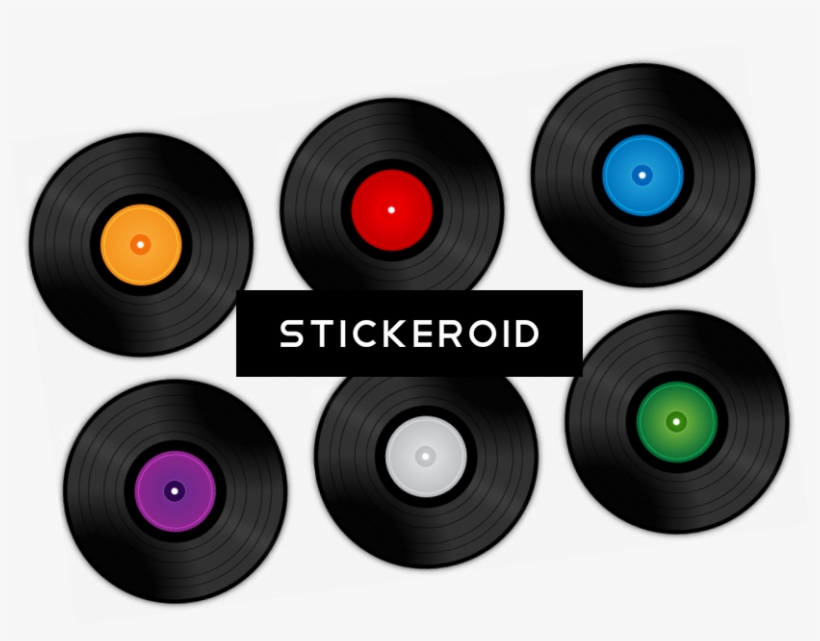 Vinyl Record Collection - Circle, transparent png #4373230