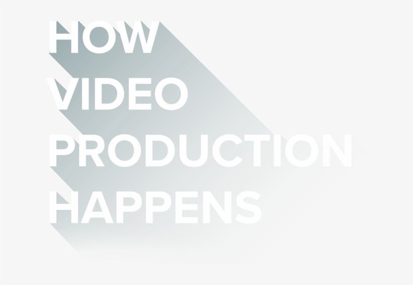 How Video Production Happens - Sign, transparent png #4374327
