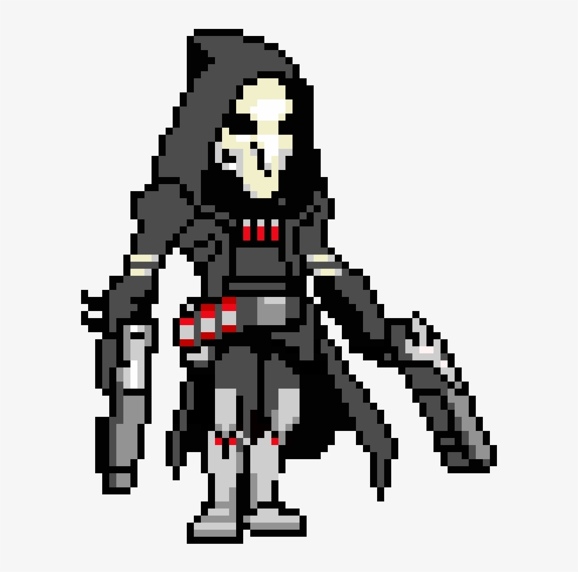 Reaper - Overwatch Reaper Pixel Spray, transparent png #4374500