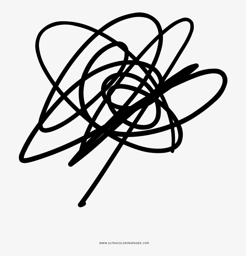 Scribble Coloring Page - Danny Tv, transparent png #4374577