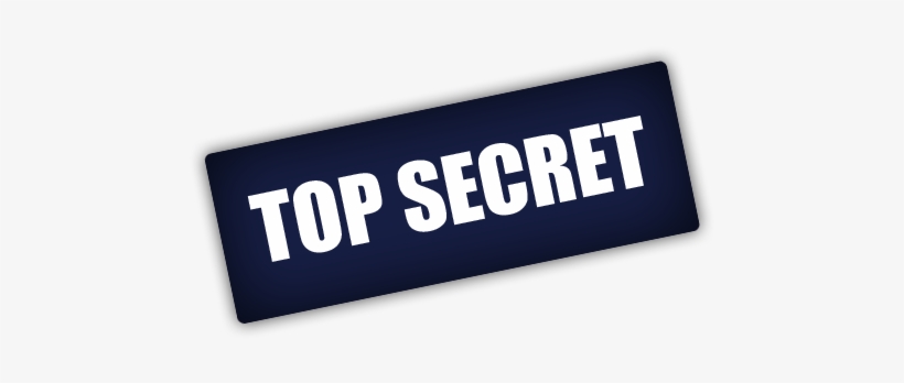 Top Secret Png Download - Top Secret Black Background, transparent png #4374680