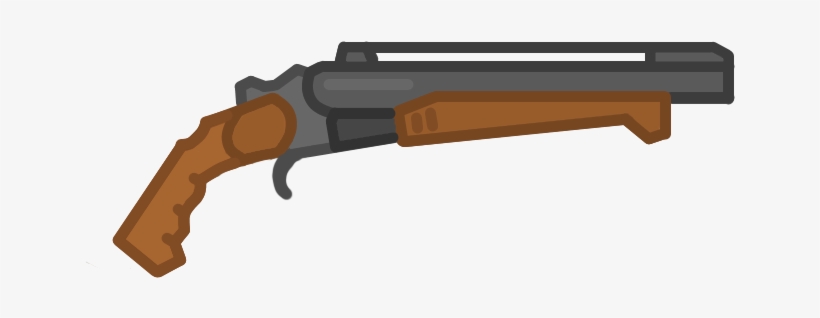 Sawed Off Shotgun And C4 - 2 Burst Shotgun, transparent png #4374711