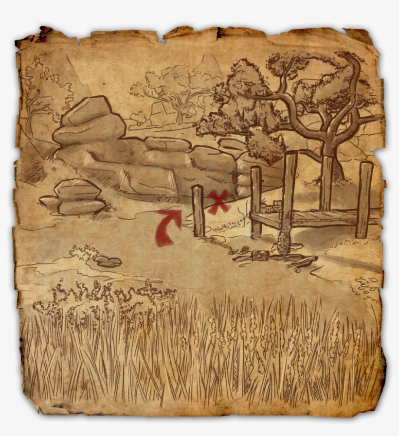 Reaper's March Treasure Map Vi - Eso Online Reaper's March Treasure, transparent png #4374840