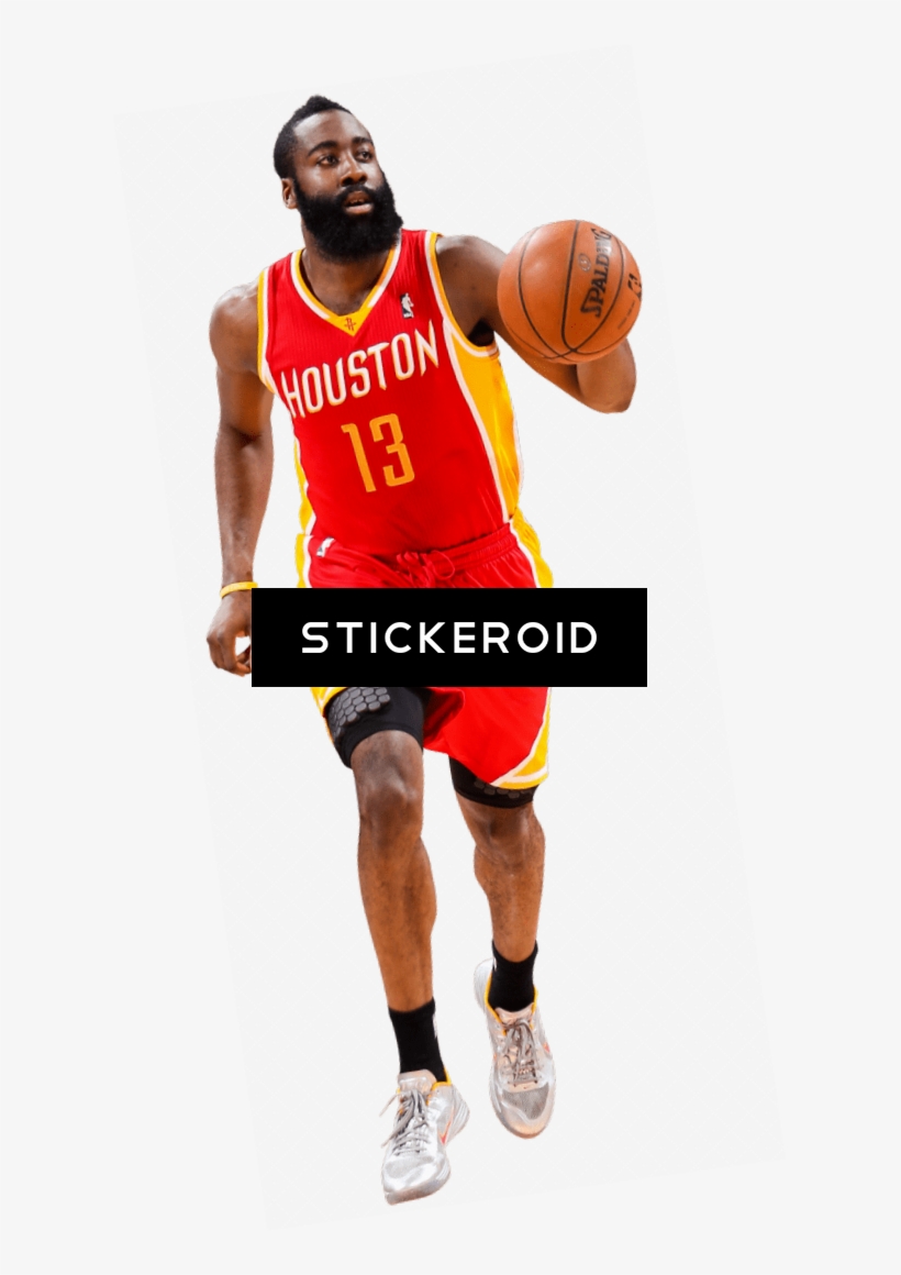 James Harden Walking - Print: Forencich's Apr 5, 2013, Houston Rockets Vs, transparent png #4374897