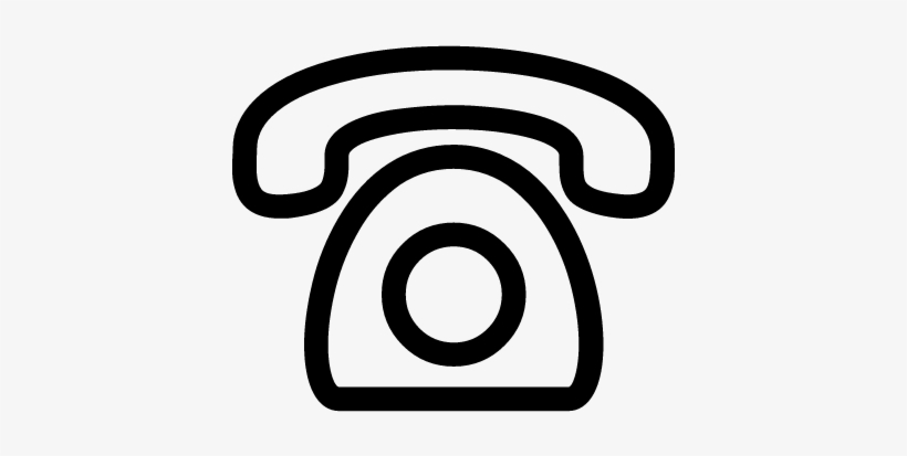 Classic Phone Vector - Classic Phone Logo, transparent png #4375635