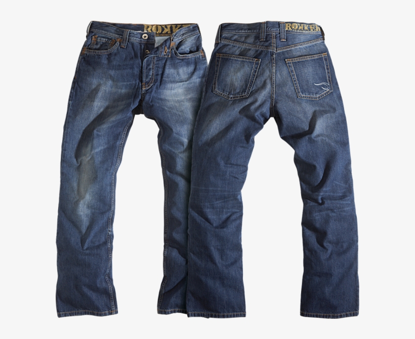 Jeans Png Free Download - Rokker Jeans, transparent png #4375701