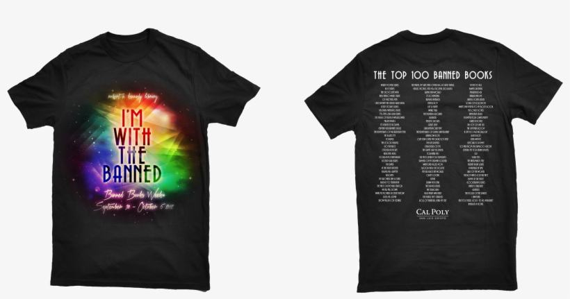 Banned Books Week Shirt - Will Atkinson Ruined My Life, transparent png #4375857