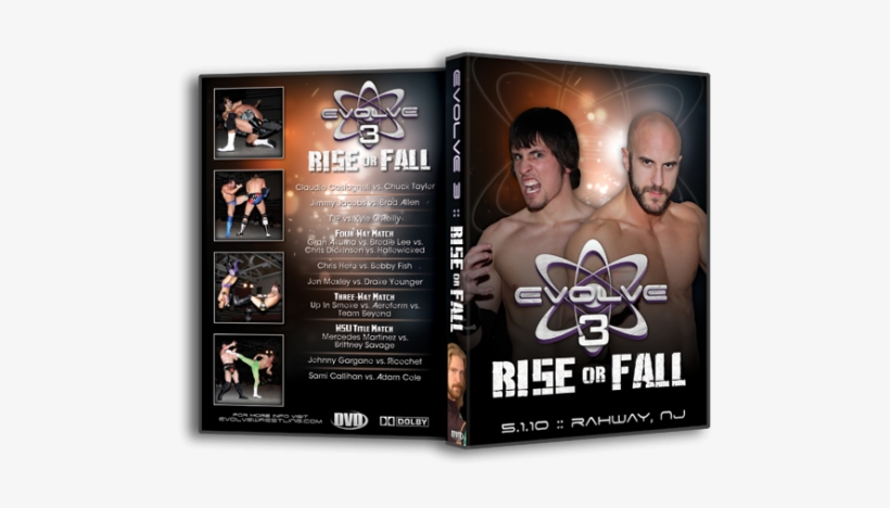 Evolve3dvd - Evolve Wrestling 3, transparent png #4375886