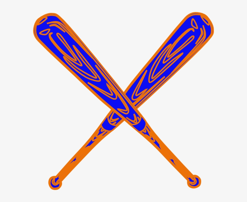 Crossed Bats Svg Clip Arts 600 X 591 Px, transparent png #4375995