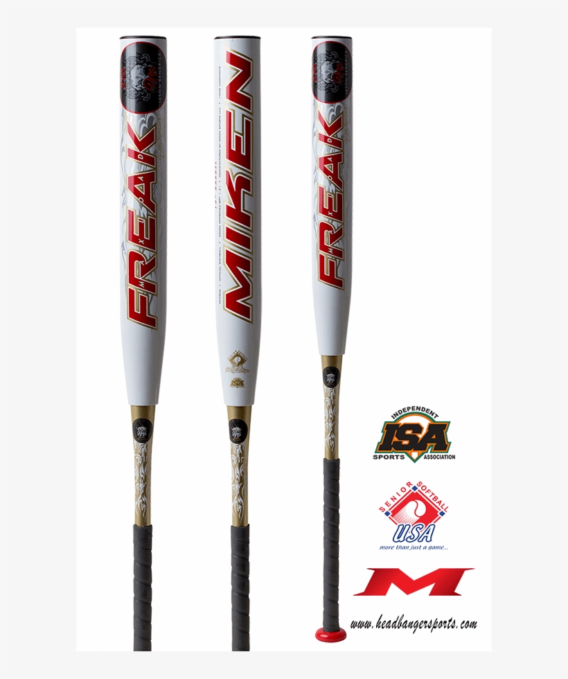2019 Miken Freak Pro Mike Dill Maxload 14" Ssusa Softball - 2019 Miken Softball Bats, transparent png #4376121