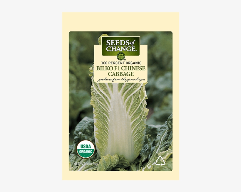 Organic Bilko F-1 Chinese Cabbage Seeds - Seeds Of Change 21076 Organic Zesty Cln Quinoa Blend, transparent png #4376167