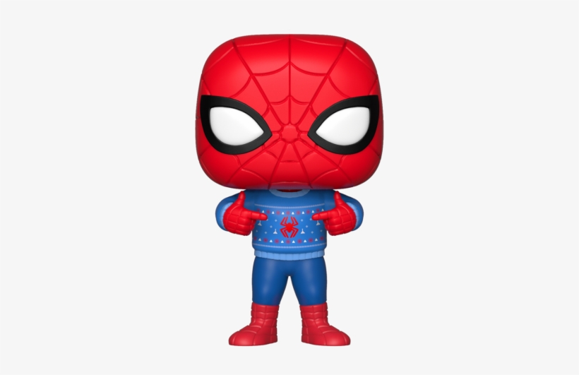 Christmas Spider Man Funko Pop, transparent png #4376347