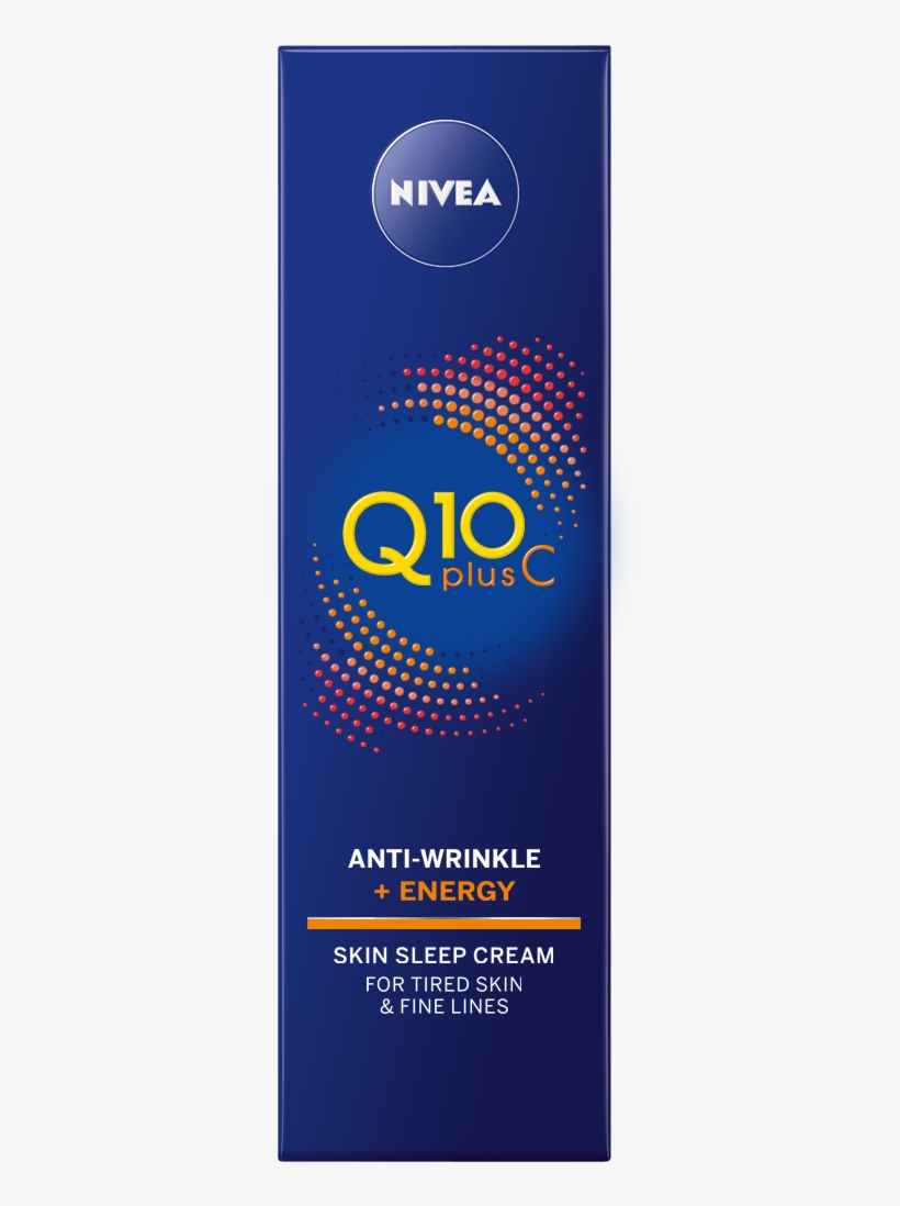 Face Care - Nivea Energizujicí Noční Krém Proti Vráskám Q10plus, transparent png #4376629
