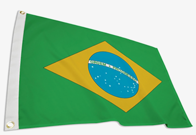 Brazil International Flag - .com, transparent png #4376724