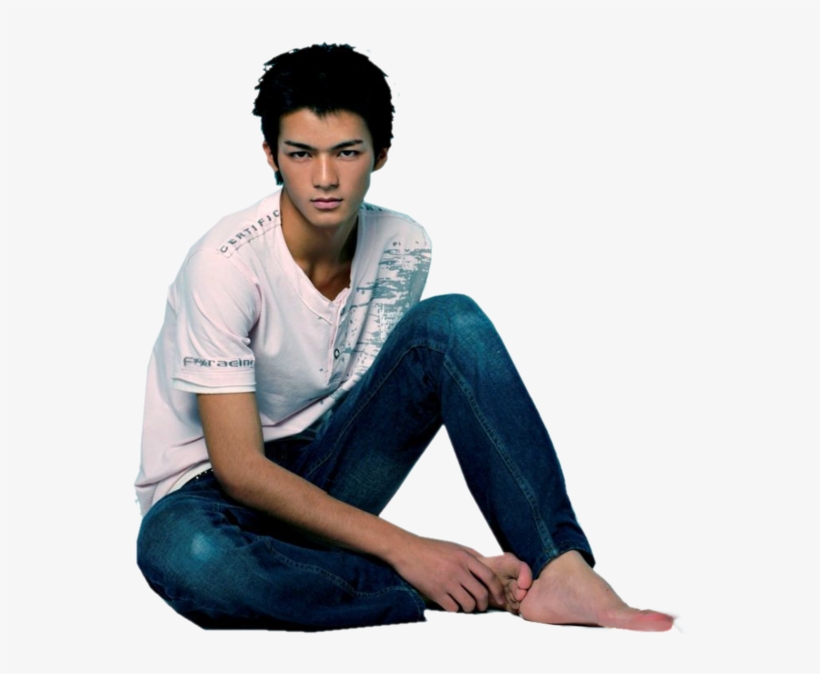 Young Man Free Png Image - Sitting, transparent png #4376799