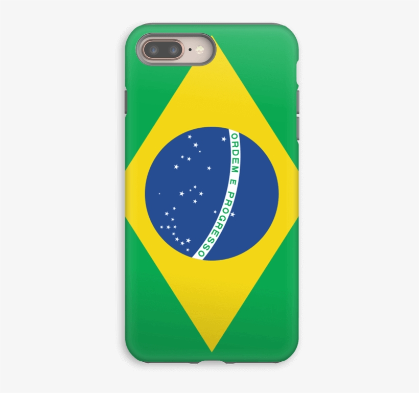 World Cup 2018 Brazil Case Iphone 8 Plus Tough - Brazil Flag, transparent png #4376801