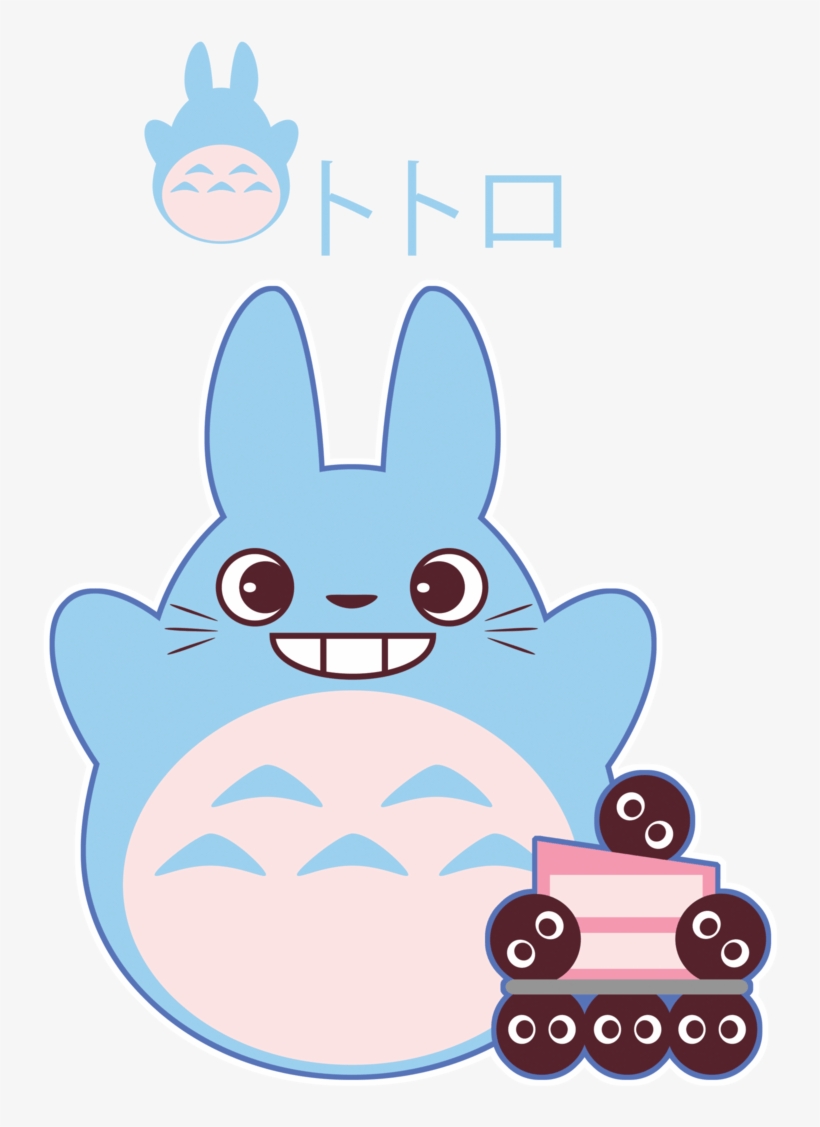 Totoro Background - Totoro Chibi Png, transparent png #4377457