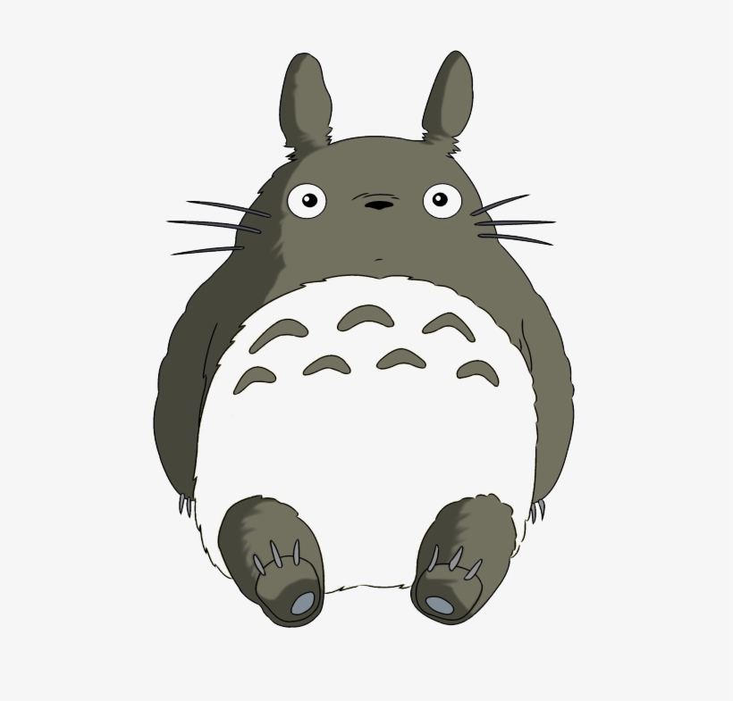 Cute Totoro Tumblr Download - Japanese Most Popular Cartoon, transparent png #4377557