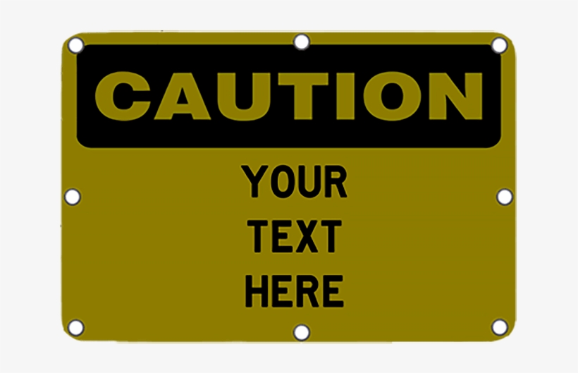 Ts40 Flashing Caution Sign Night - Sign, transparent png #4378044