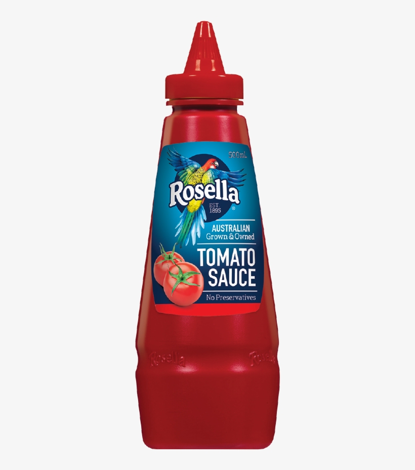 Rosella Tomato Sauce 500ml - Rosella Tomato Sauce, transparent png #4378049