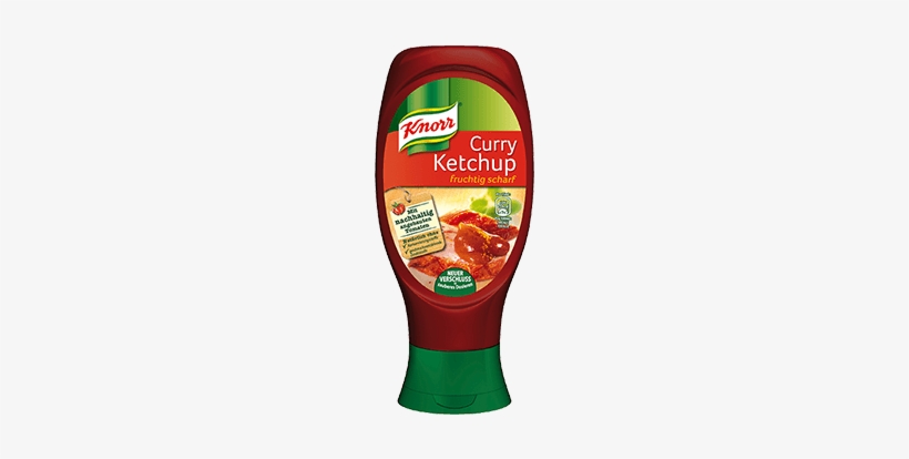 Curry Ketchup 430ml - Ketchup Knorr, transparent png #4378232