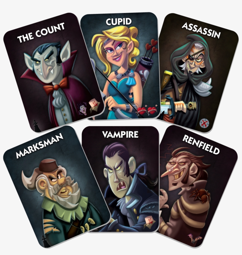 From The Manufacturer - Bezier Games One Night Ultimate Vampire Board Game, transparent png #4378301