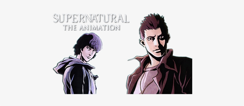 Supernatural The Animation Tv Show Image With Logo - Supernatural The Animation Png, transparent png #4378623