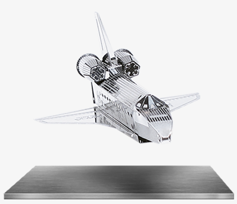 Fascinations Mms015 Space Shuttle Atlantis 3d Model, transparent png #4379739