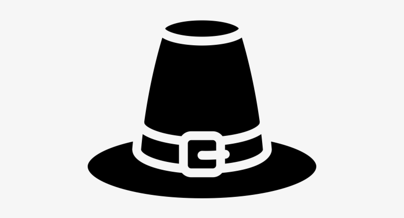 Pilgrim Hat Rubber Stamp - Rubber Stamping, transparent png #4379887