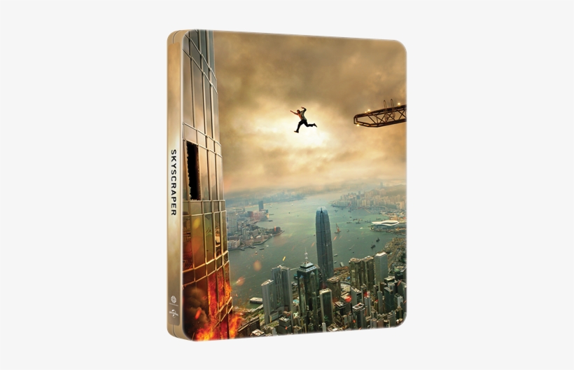 Johnson Has Found His Way As One Of The Biggest Action-heroes - Skyscraper Steelbook, transparent png #4379992