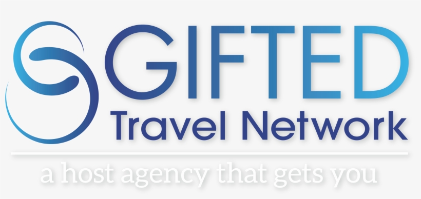 Gifted Travel Network - Electric Blue, transparent png #4380146