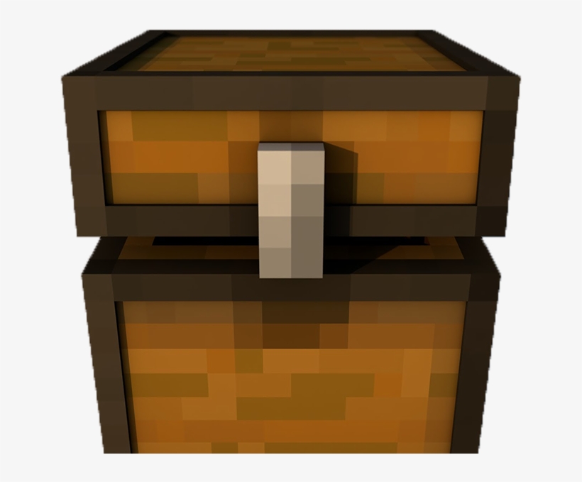 Minecraft Chest Png - Chest, transparent png #4380457